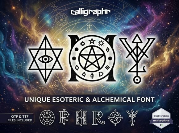 Amy: A Mysterious Font for Modern Mystical Designs