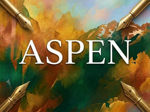 Aspen: A Decorative Font for Bold Visual Statements