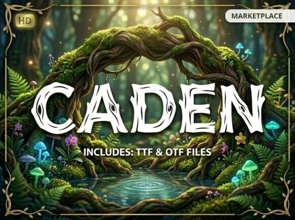Caden: A Stunning Display Typeface for Bold Creators