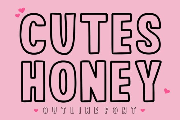 Cutes Honey: A Sweet & Playful Display Font