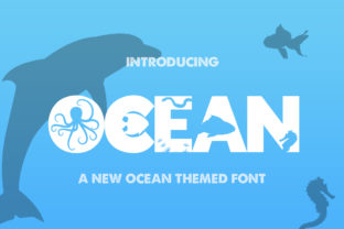 Discover the Ocean Font: A Friendly Typeface with Nautical Charm