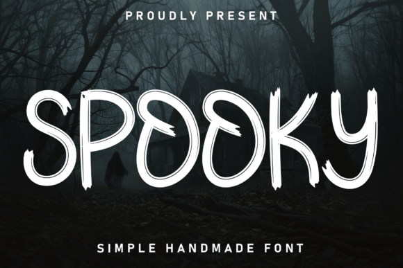 Discover the Spooky Font: A Playful Yet Elegant Typeface