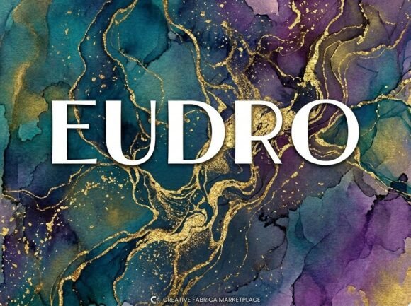 Eudro: A Stunning Decorative Display Typeface