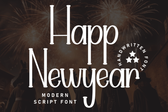 Happy Newyear: Discover the Sweet & Friendly Font