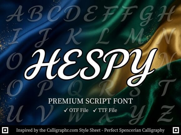 Hespy: A Display Typeface for Bold, Artistic Design