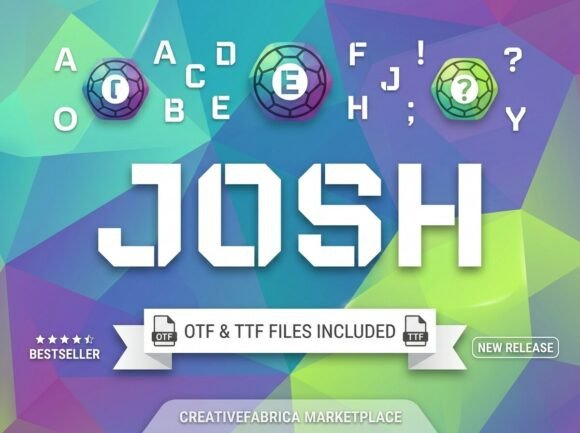 Josh: Score Big with a Bold Athletic Display Font