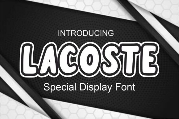 Lacoste: A Fun Handwritten Font for Bold & Easy Designs