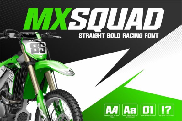 Mxsquad: Bold Typography for Dynamic Designs