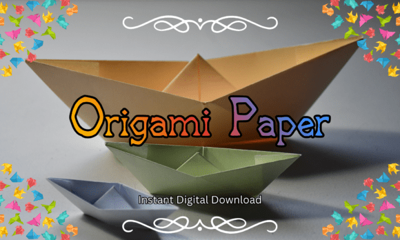 Origami Paper Font: A Creative Typography for Playful Designs