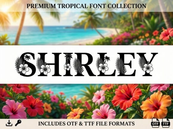 Shirley: A Stunning Decorative Display Typeface