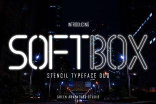 Softbox: Discover a Modern Round Display Typeface