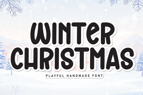 Winter Christmas Enchantment: A Display Font for Magical Designs